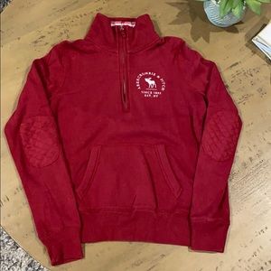 Abercrombie and Fitch quarter zip sweatshirt